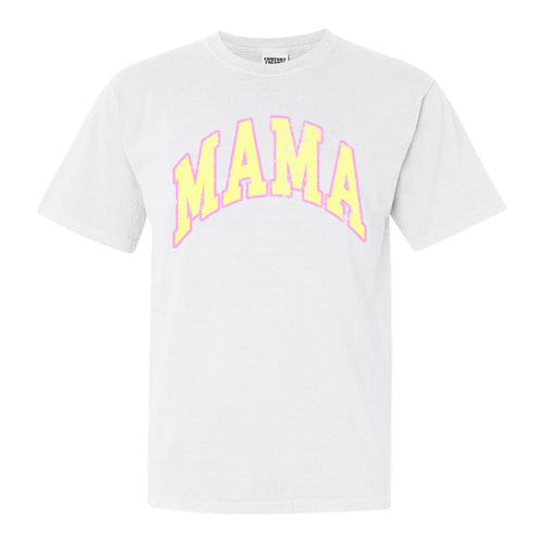 'Distressed Varsity Mama' T-Shirt