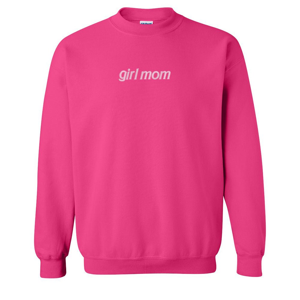 'Girl Mom' Crewneck Sweatshirt