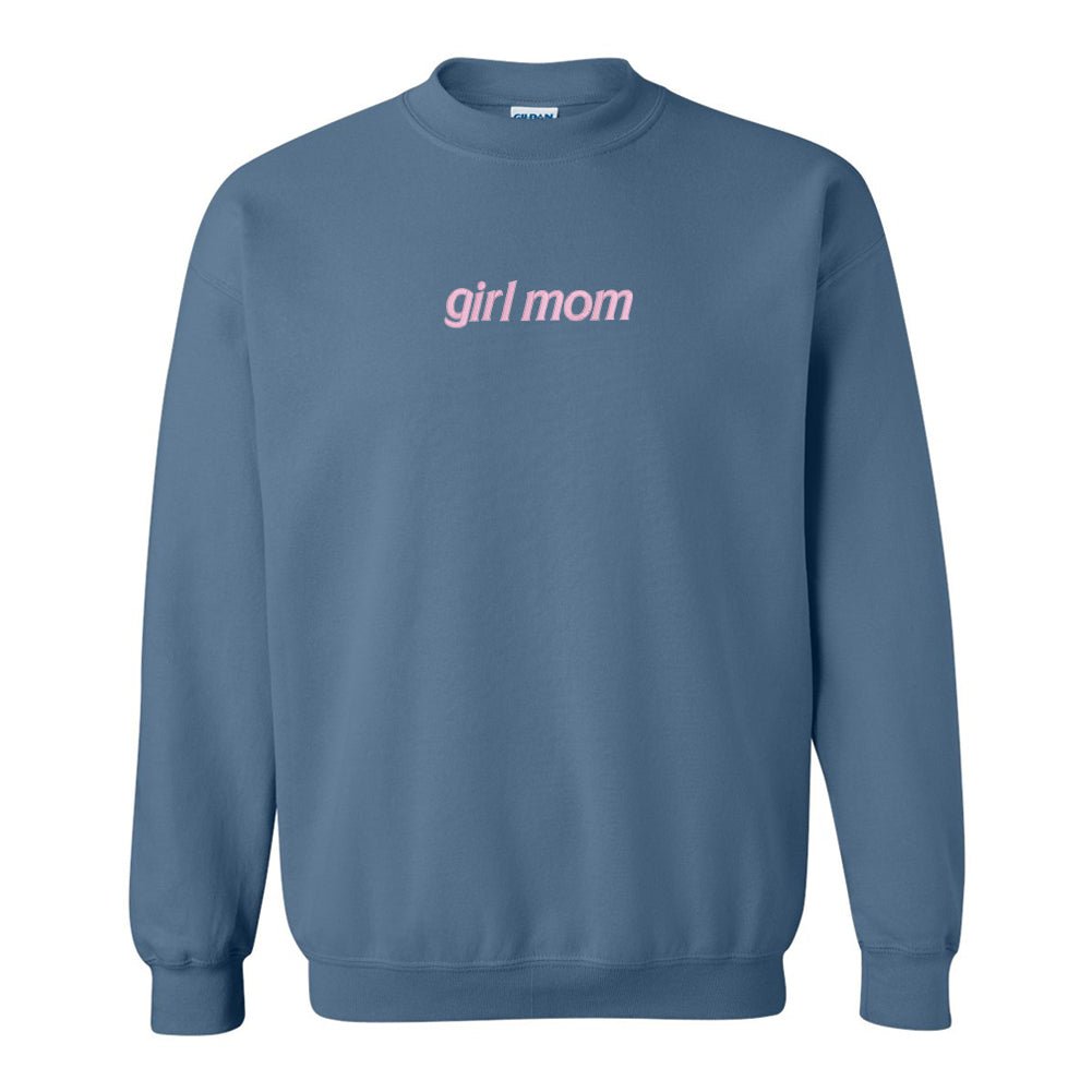 'Girl Mom' Crewneck Sweatshirt