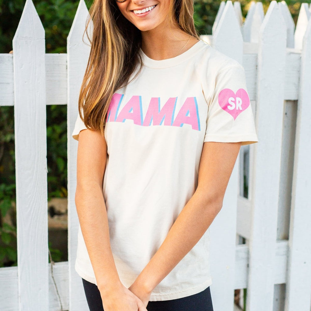 Initialed 'Mama' Tee