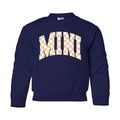 Kids 'Mini/Mama's Boy Tan Check' Sweatshirt