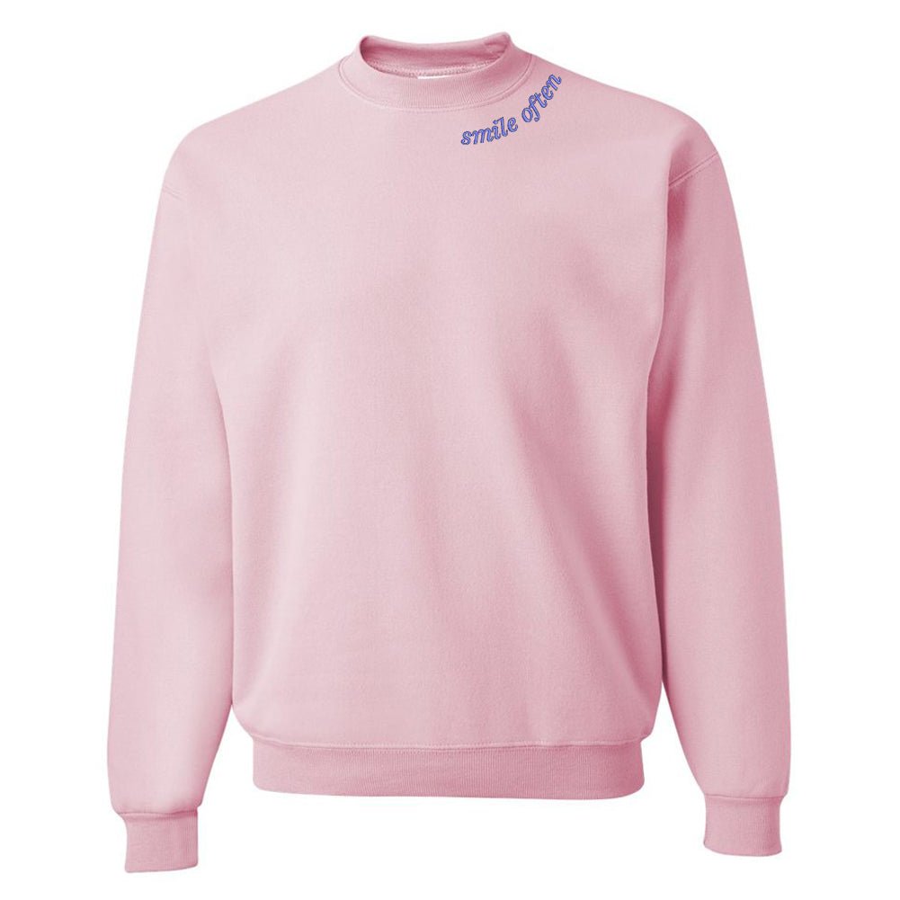 Make It Yours™ Collar Crewneck Sweatshirt
