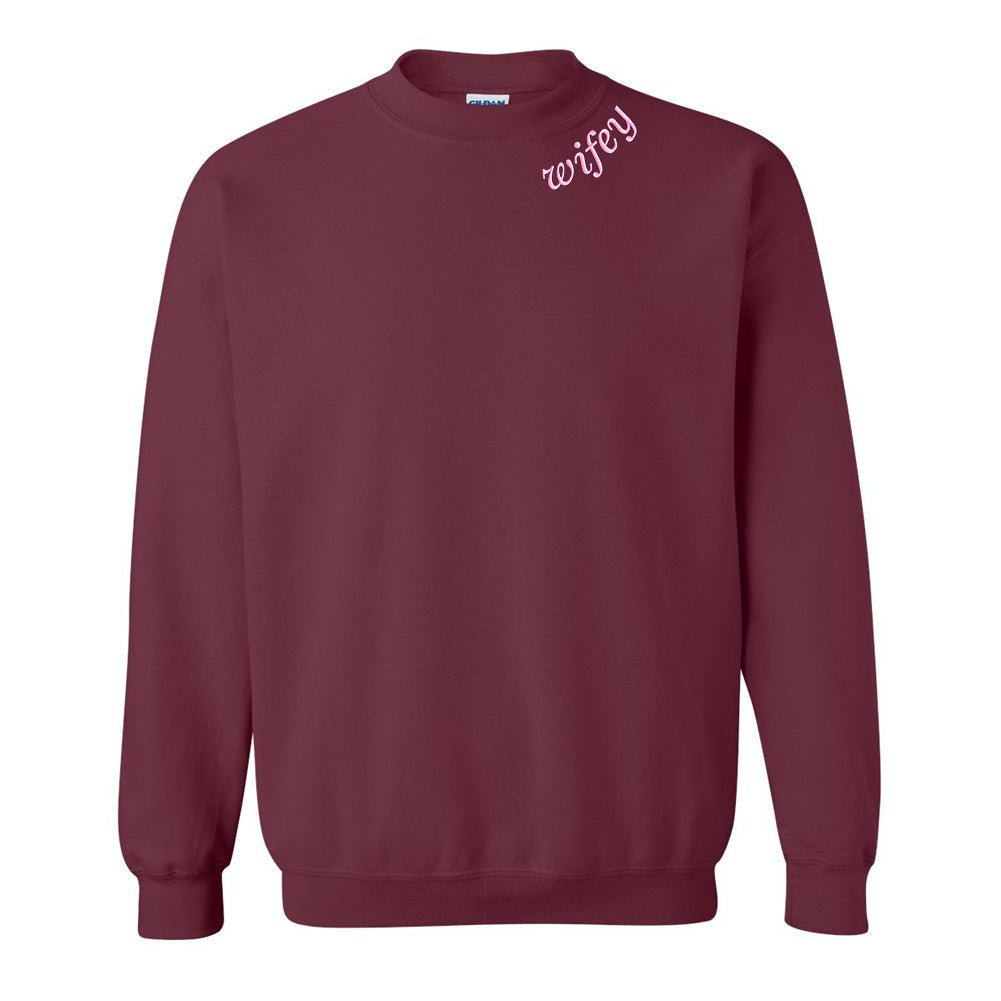 Make It Yours™ Collar Crewneck Sweatshirt