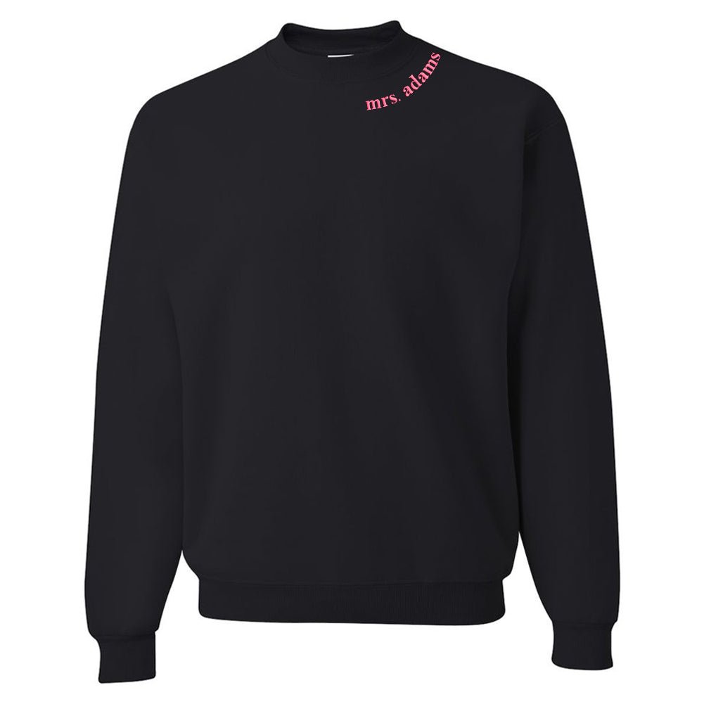 Make It Yours™ Collar Crewneck Sweatshirt