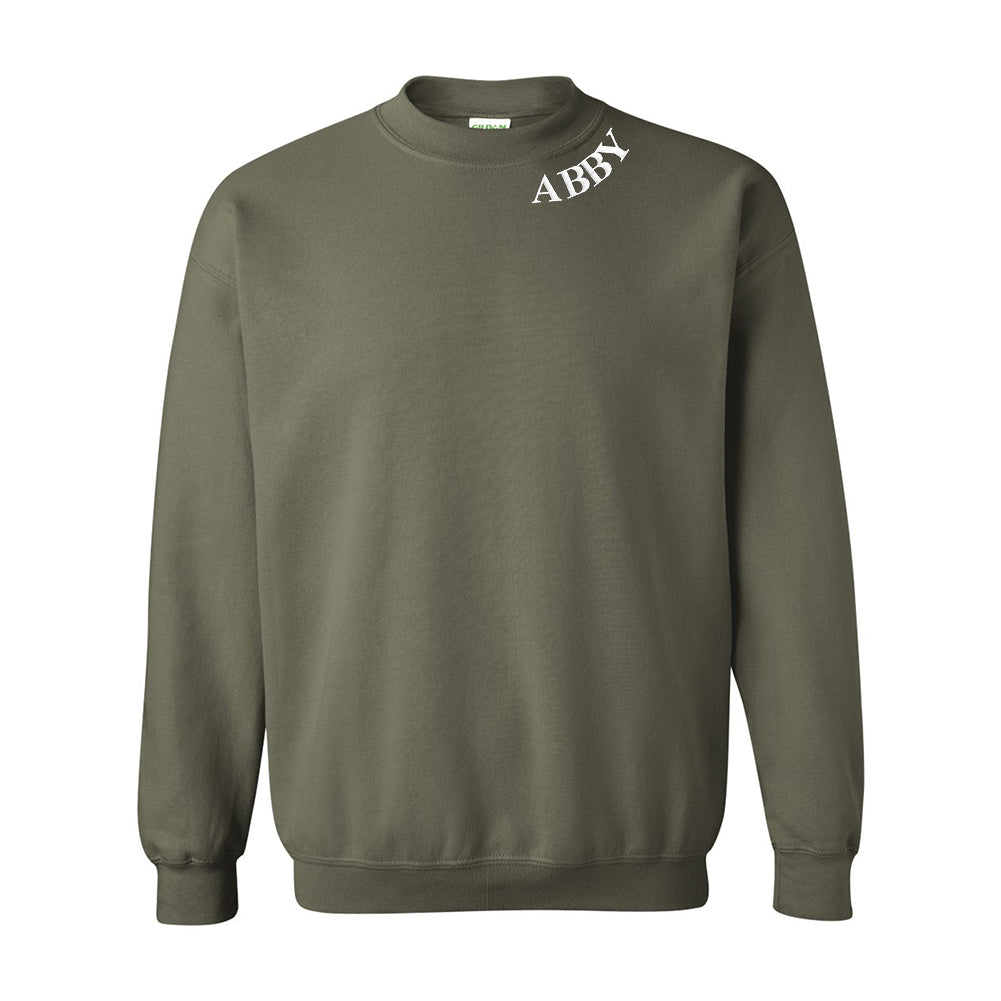 Make It Yours™ Collar Crewneck Sweatshirt