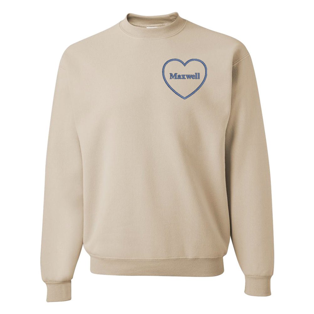 Make It Yours™ 'Heart Names' Crewneck Sweatshirt