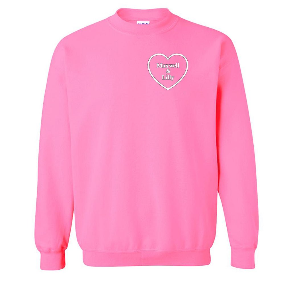 Make It Yours™ 'Heart Names' Crewneck Sweatshirt