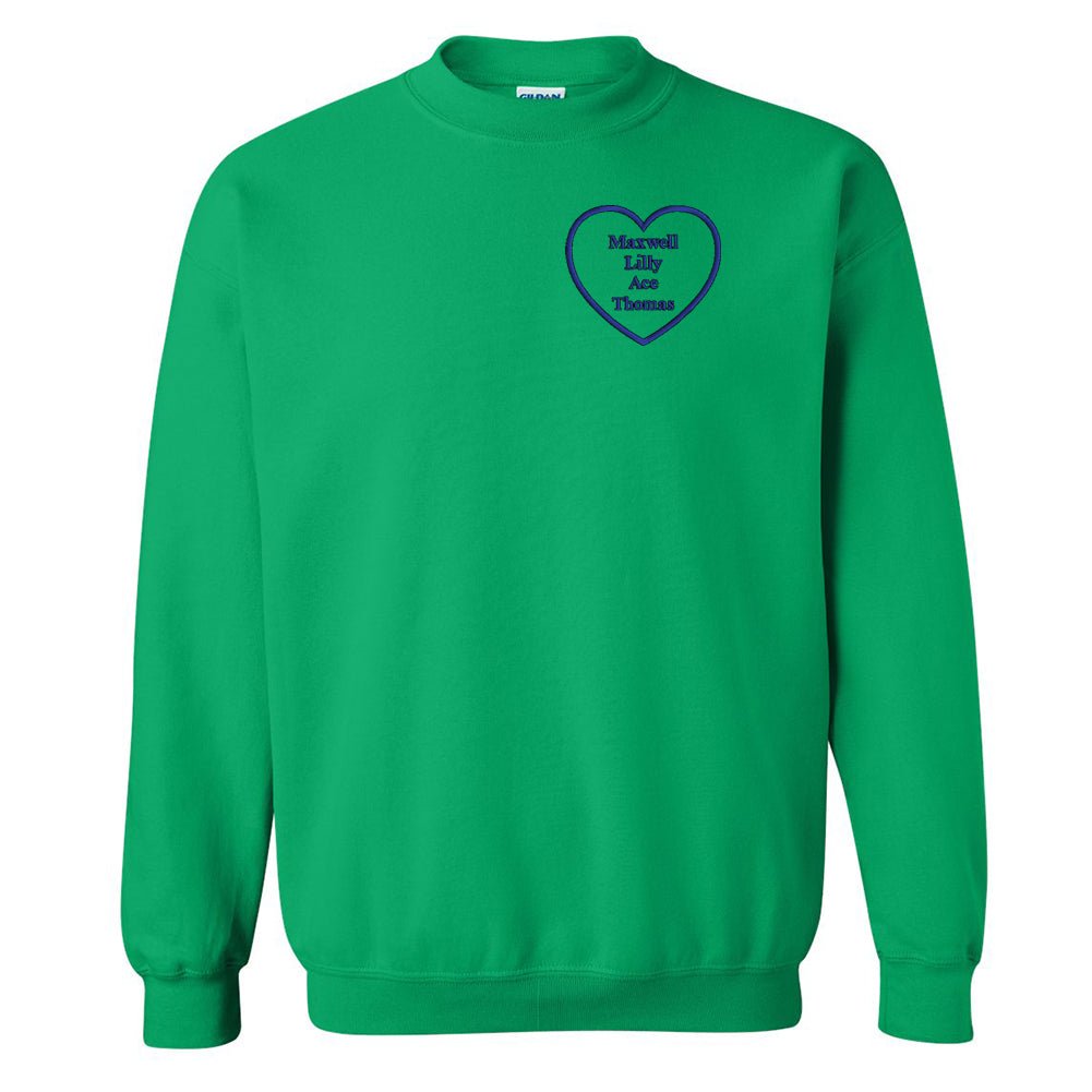 Make It Yours™ 'Heart Names' Crewneck Sweatshirt