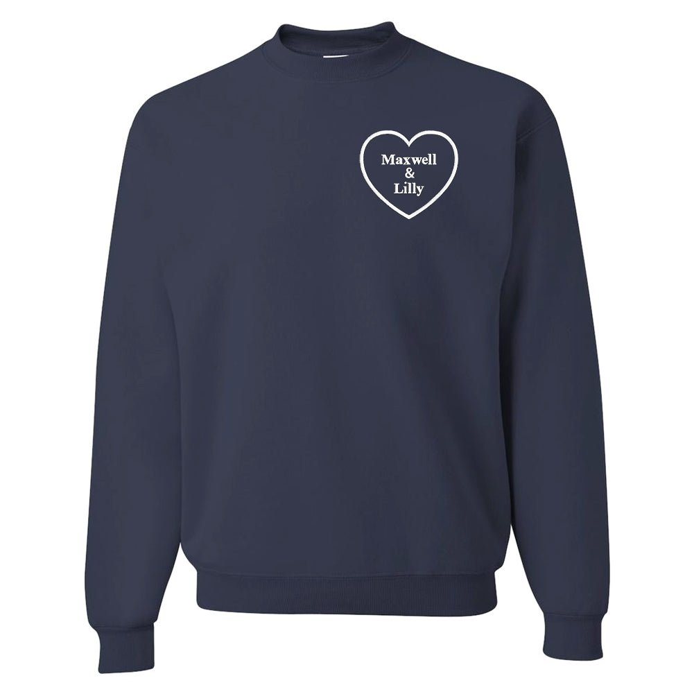 Make It Yours™ 'Heart Names' Crewneck Sweatshirt