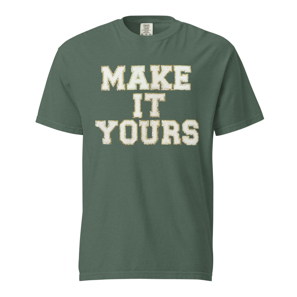 Make It Yours™ Letter Patch T-Shirt