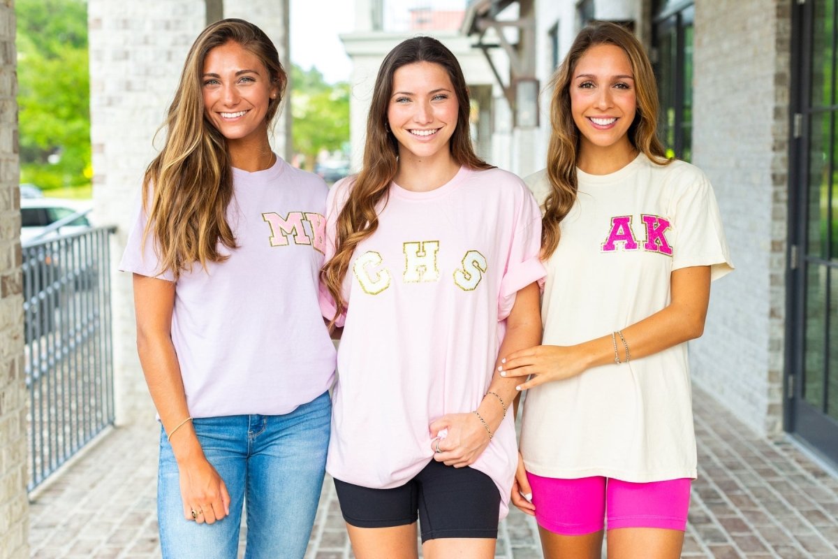 Make It Yours™ Letter Patch T-Shirt