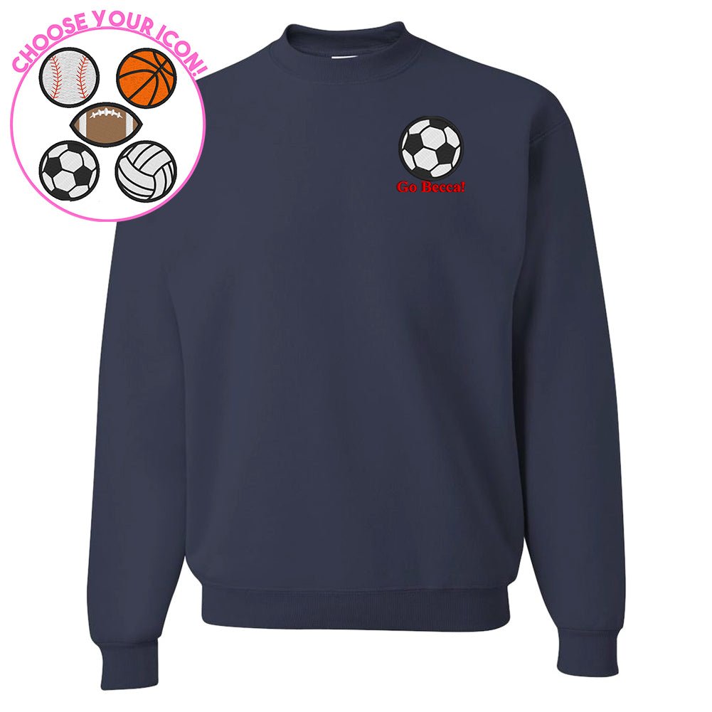 Make It Yours™ Sports Icon Crewneck Sweatshirt