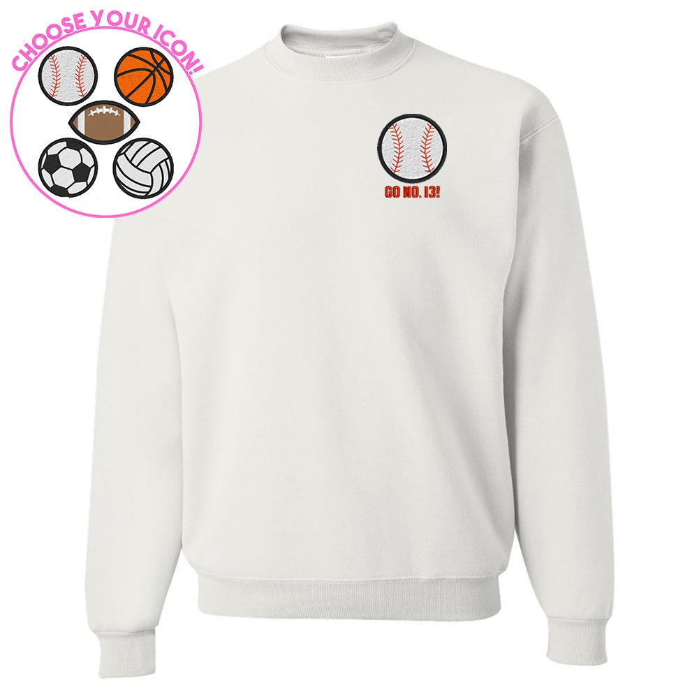 Make It Yours™ Sports Icon Crewneck Sweatshirt
