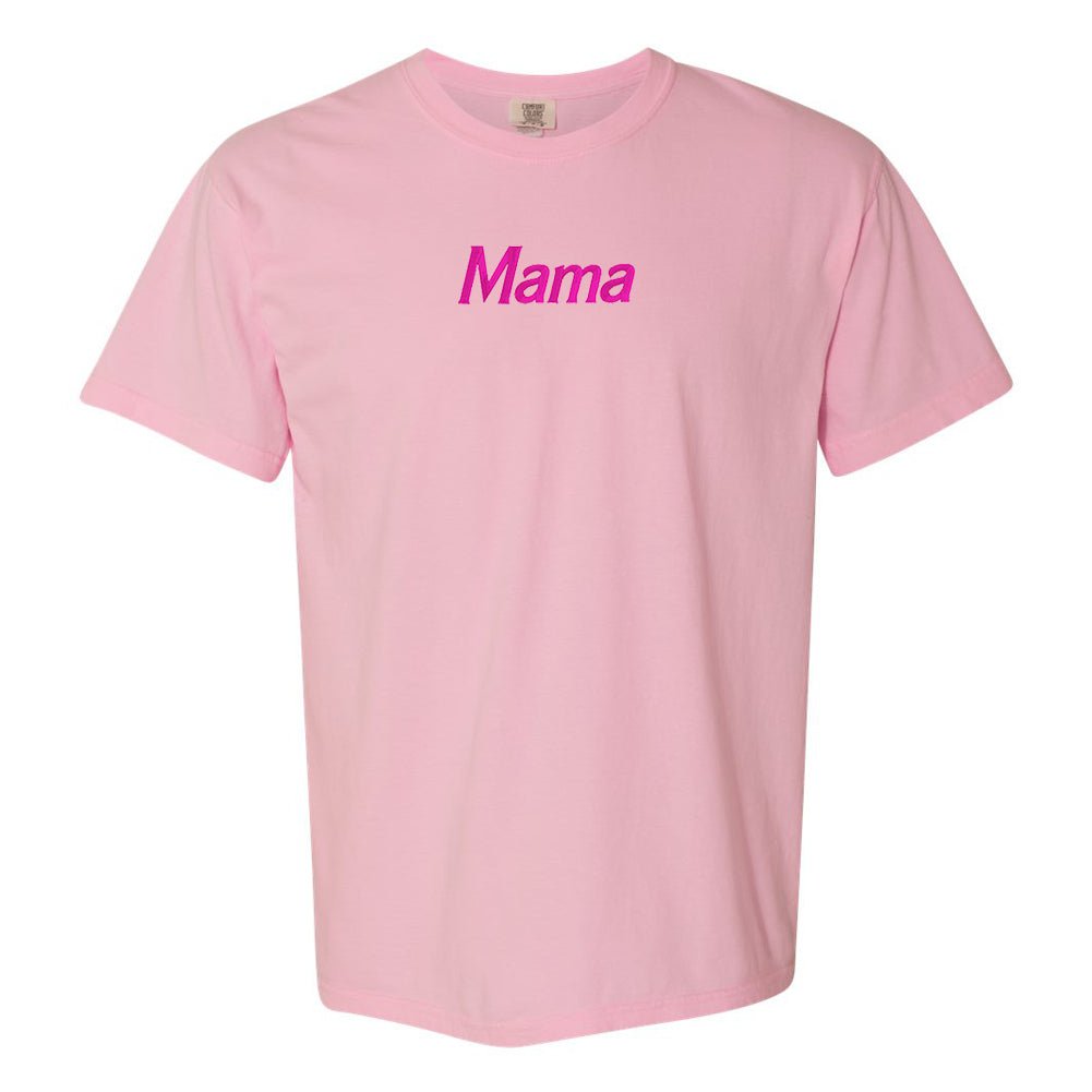 Mama Embroidered Comfort Colors T-Shirt