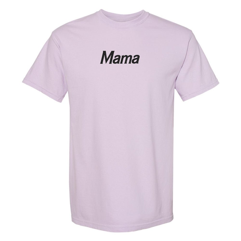 Mama Embroidered Comfort Colors T-Shirt