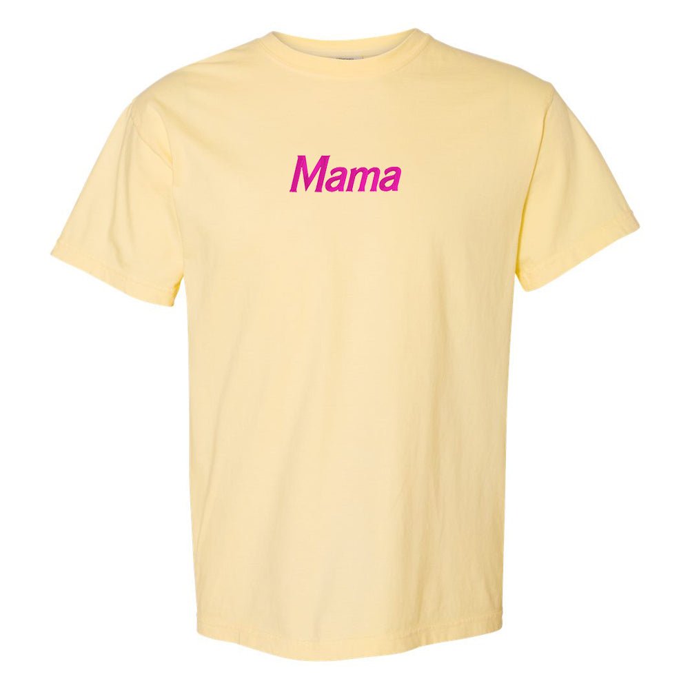 Mama Embroidered Comfort Colors T-Shirt