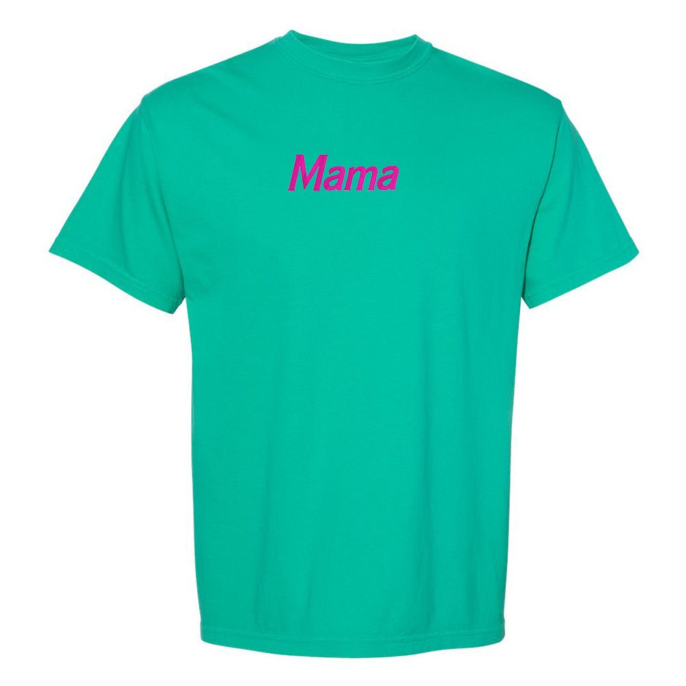 Mama Embroidered Comfort Colors T-Shirt