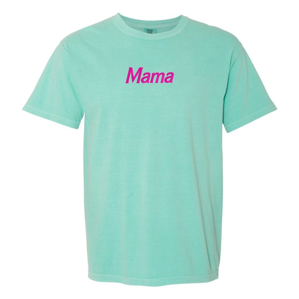 Mama Embroidered Comfort Colors T-Shirt