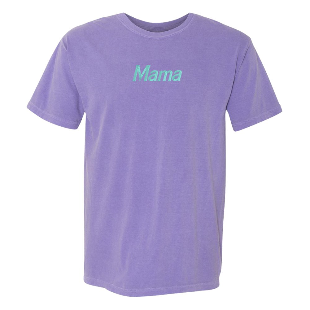 Mama Embroidered Comfort Colors T-Shirt