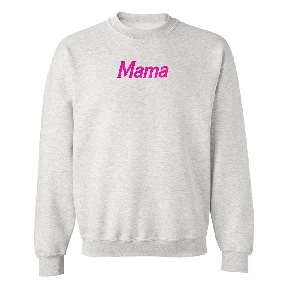 Mama Embroidered Crewneck Sweatshirt