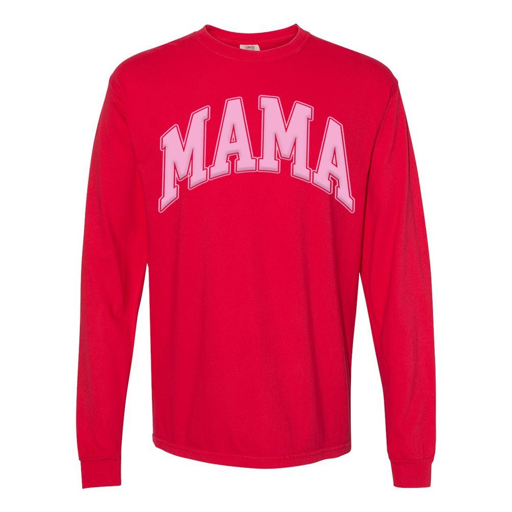 'Mama' PUFF Long Sleeve T-Shirt