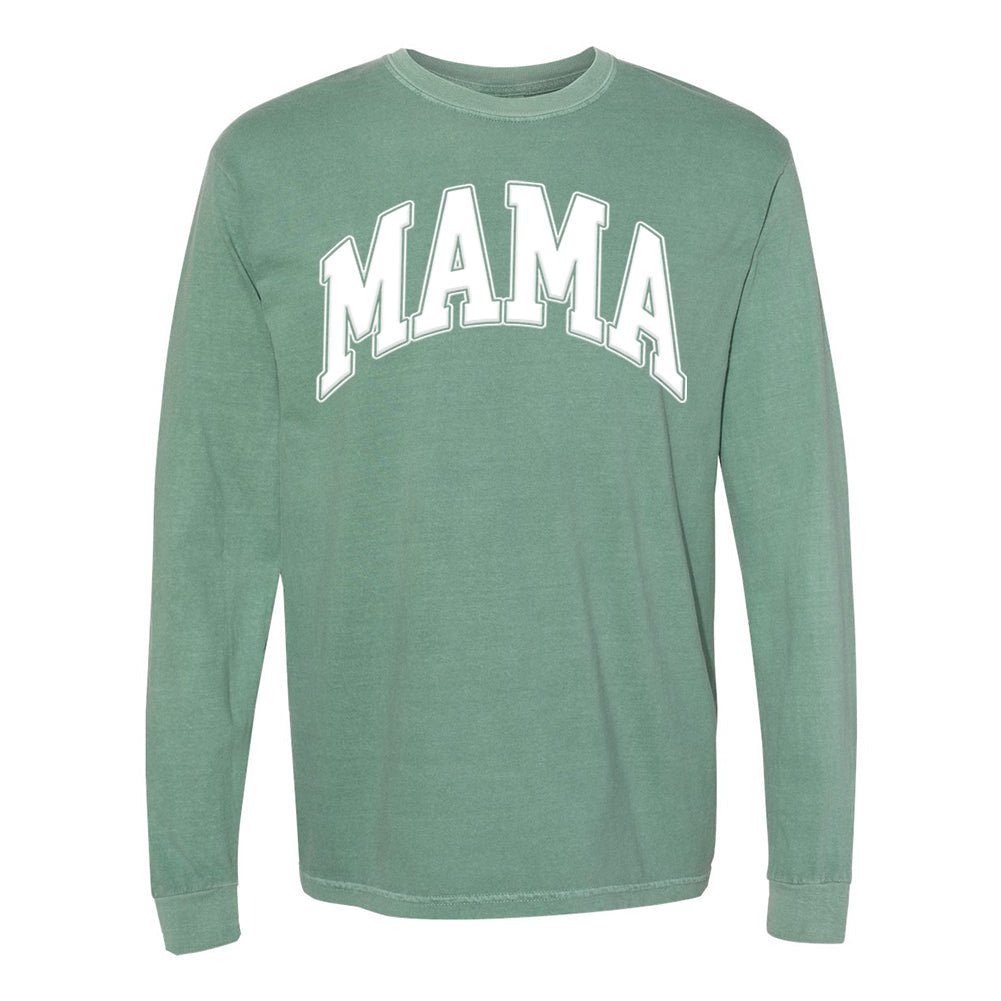 'Mama' PUFF Long Sleeve T-Shirt
