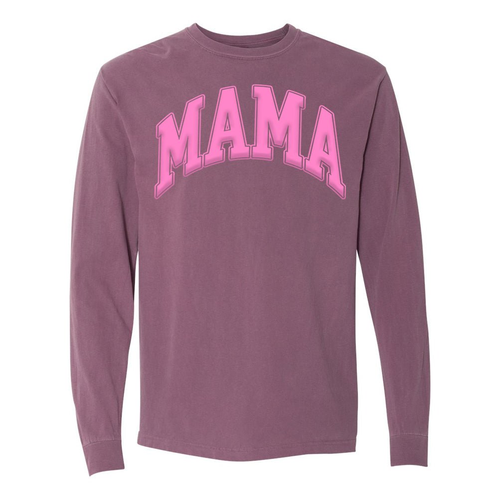 'Mama' PUFF Long Sleeve T-Shirt