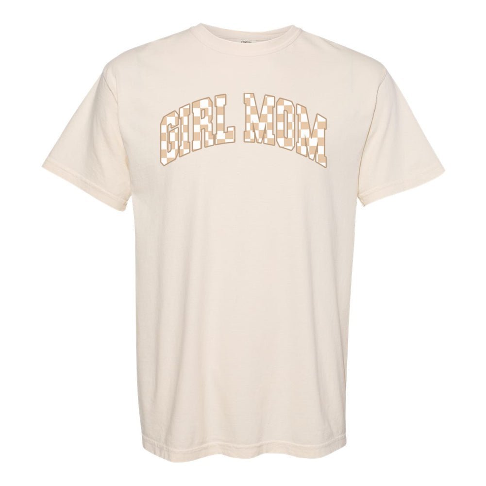 'Mama Tan Check' T-Shirt