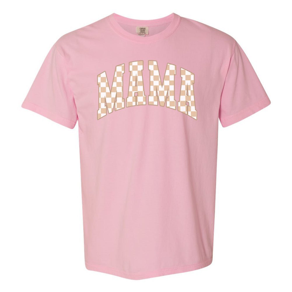 'Mama Tan Check' T-Shirt
