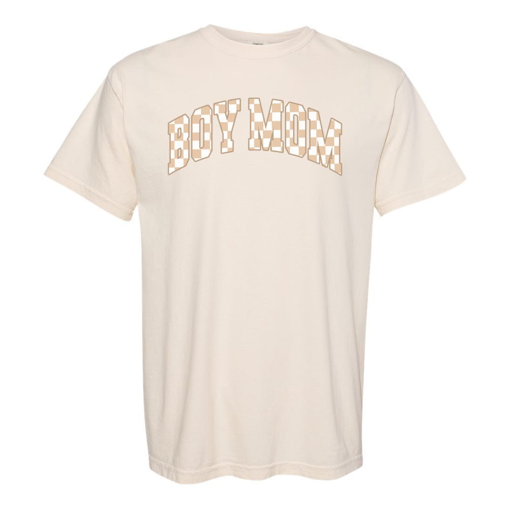 'Mama Tan Check' T-Shirt