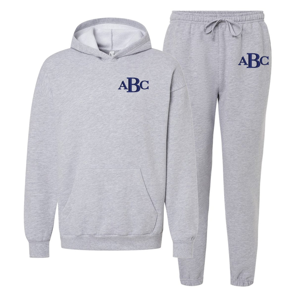 Monogrammed American Apparel Hoodie Set