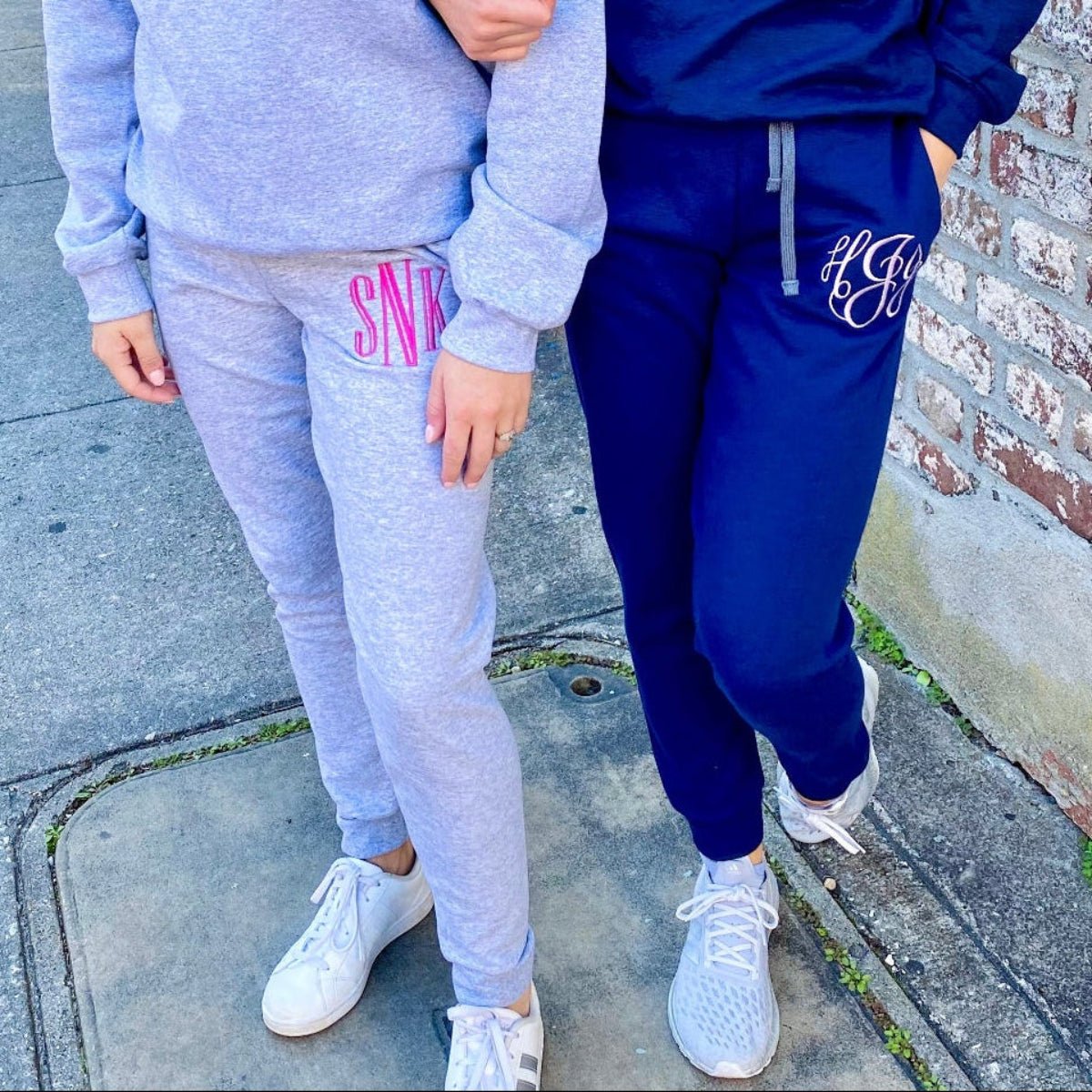 Monogrammed Jogger Sweat Set