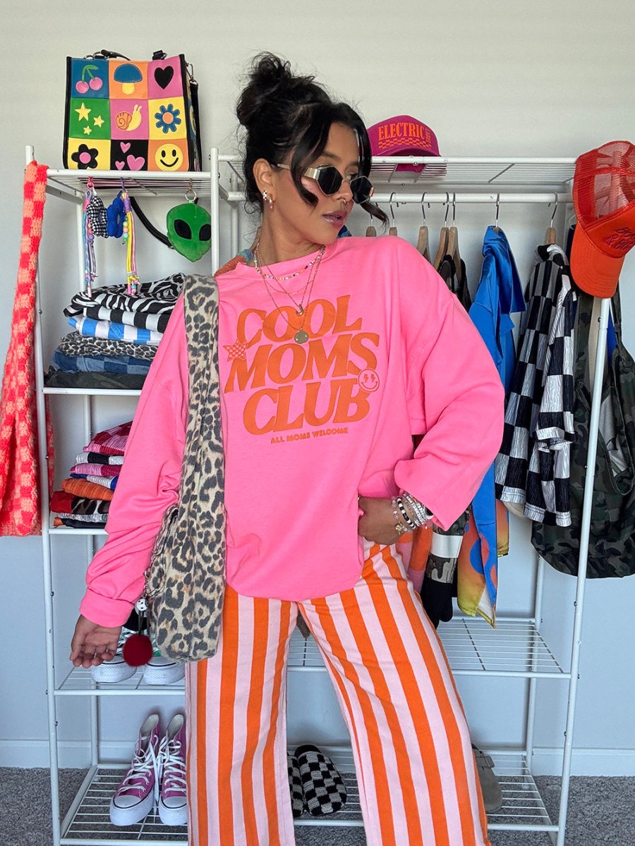PUFF 'All Moms Welcome' Crewneck Sweatshirt