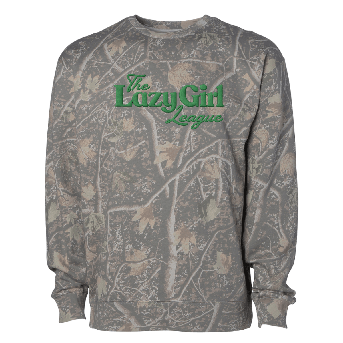 PUFF ‘Homebody’ Camo Hideaway Crewneck