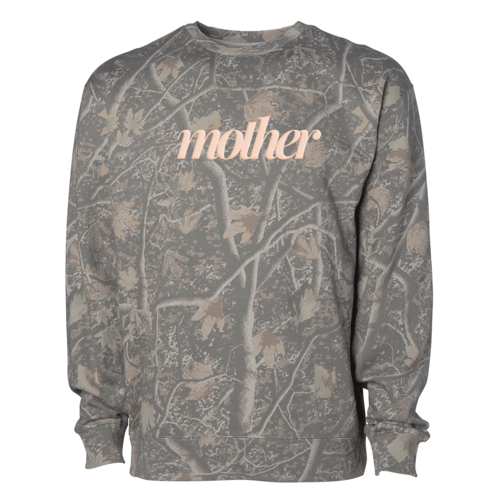 PUFF 'Mother Nature' Camo Hideaway Crewneck