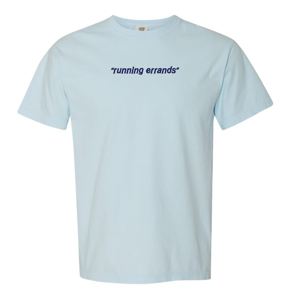 'Running Errands' Embroidered T-Shirt