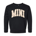 Toddler 'Mini/Mama's Boy Tan Check' Crewneck Sweatshirt