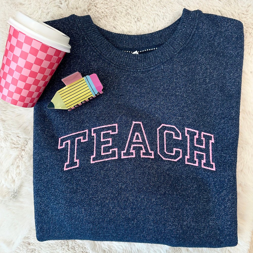 Varsity Word Nantucket Knit